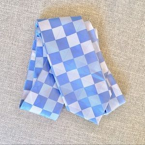 Michael Kors Blue Check Necktie